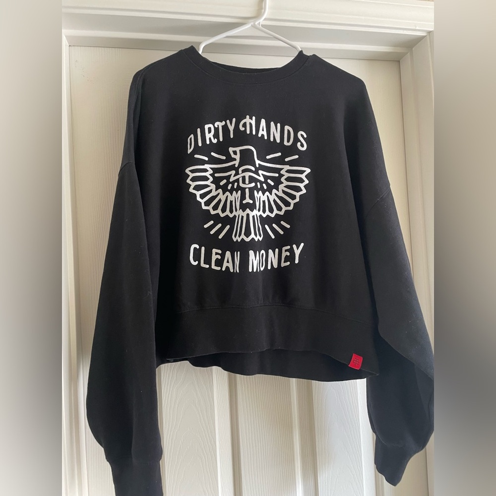 Black Crew Neck Sweater